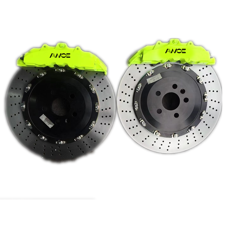 Car Modified GT8 Racing Brake Calipers Big Brake Kit 8 Pot Brake Caliper for Rims 19 20 21 Inch Mk8 gti