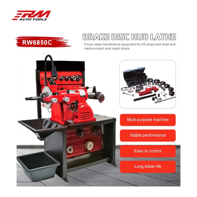 RM High-end Auto Repair Shop Brake Drum/disc Lathe Plus for Rim Repair Machine Vehicle Equipment 9350