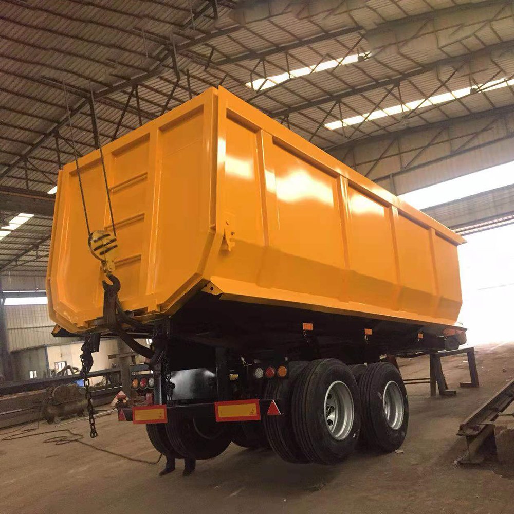 Manufacture Direct Sale 354 Axles Heavy Duty 60/80T Rear Tipper U Shaped Tipper Dump Semi Trailer for Sale