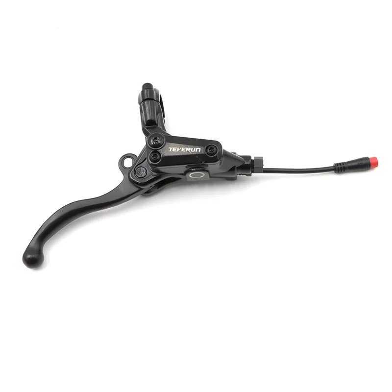 2025Original Teverun Oil Hydraulic Brake Caliper for Teverun Fighter Mini Fighter Mini Pro Electric Scooter Full Oil Brake Lever