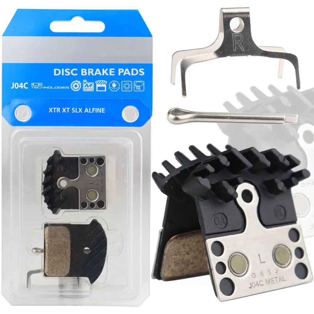 HOT SALE SHIMANO Bicycle Hydraulic Disc Brake Pads Semi-Metallic Resin B01S B05S J02A J04C L05A G01S G03S Bike Brake Pads