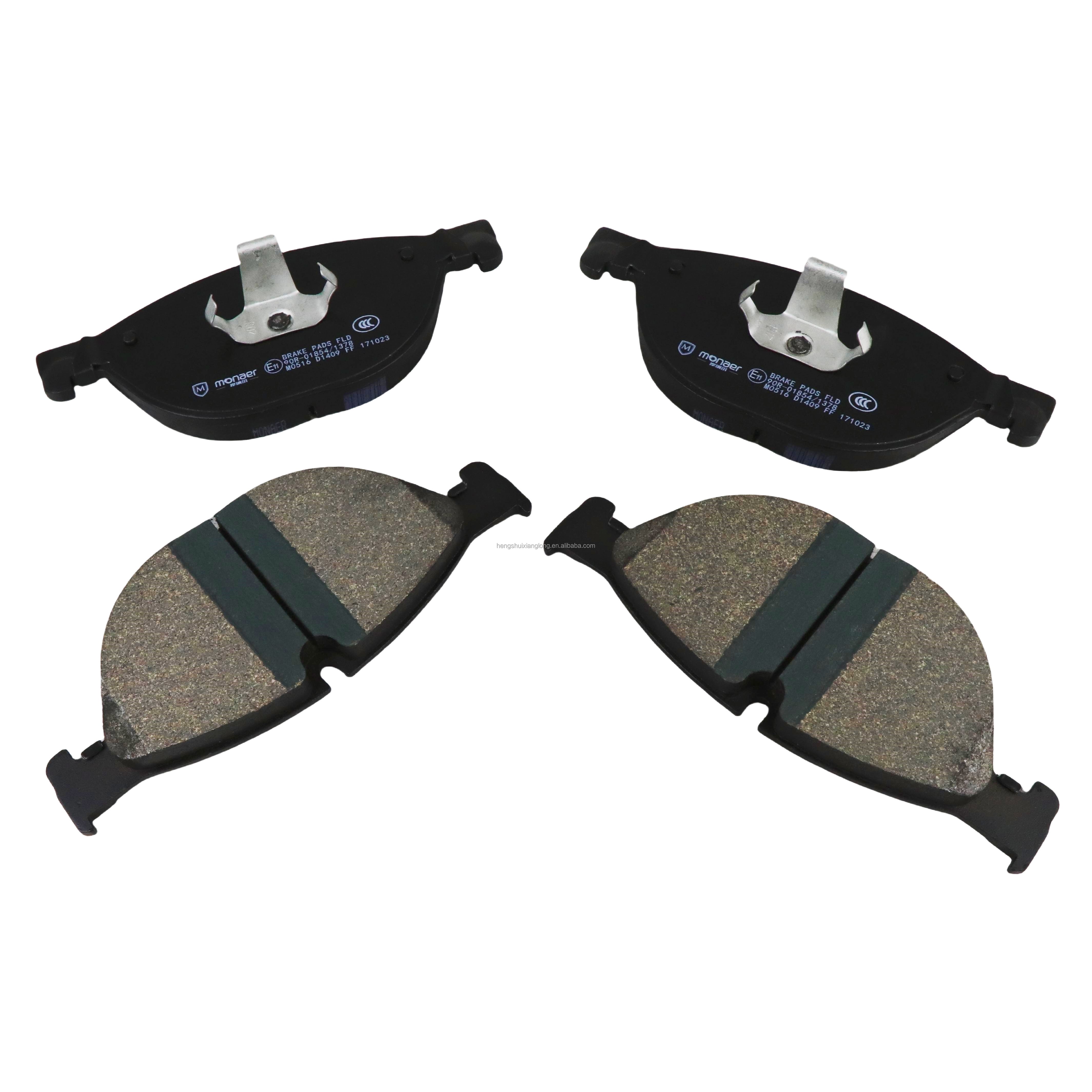 PN0385 Monaer Brake Systems Manufacturer Auto Car Parts Spare Ceramic Brake Pads D1409 for BMW MINI