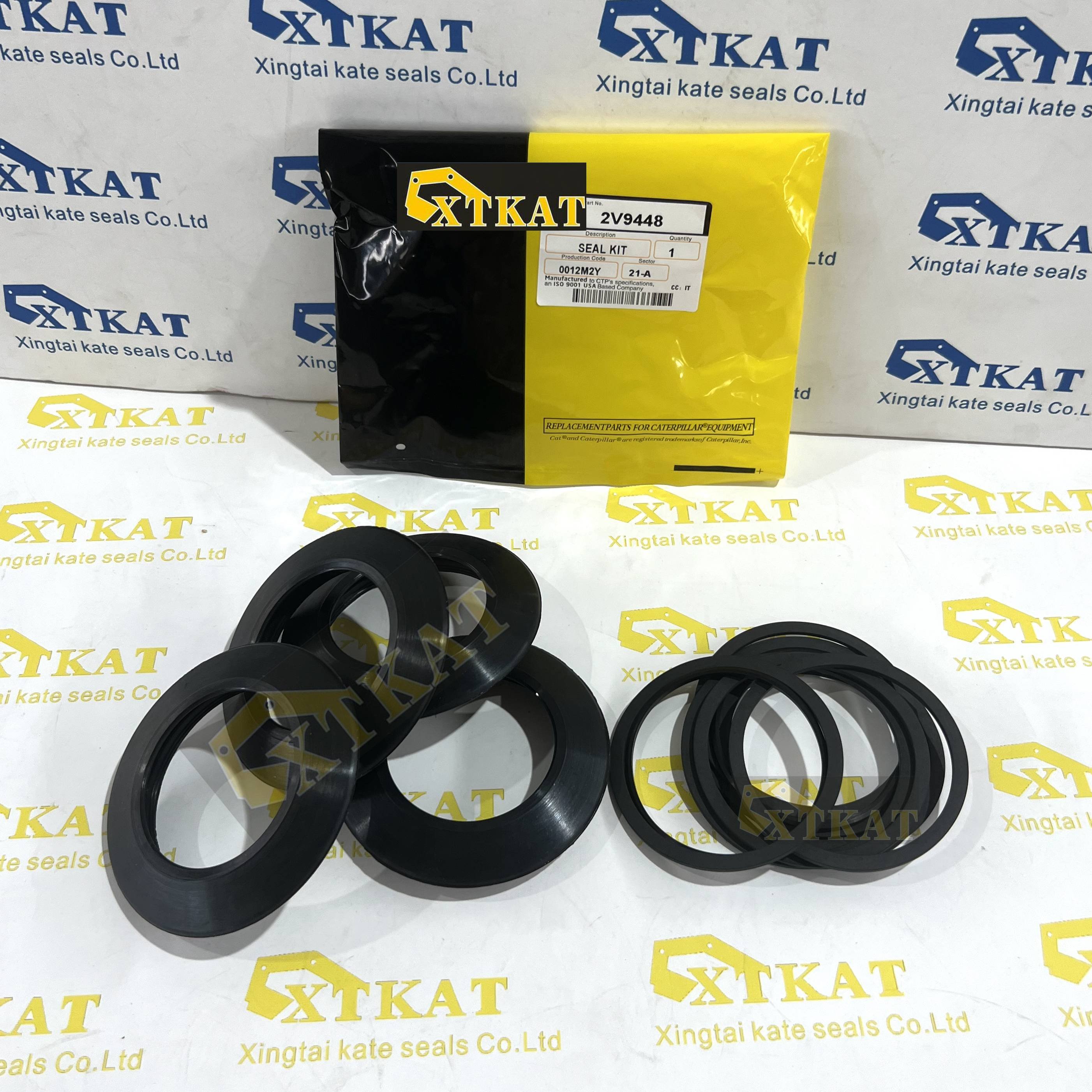XTKAT 2V9448 2V-9448 for Caterpillar 2v9448 2v-9448 910 950 Wheel Loader BRAKE SEAL REPAIR KIT 2V-9948 1V2119