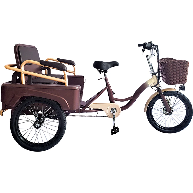 Three-wheeled Bicycle for Adults/3wheel Bicycle Tekerlekli Yetiskin Bisiklet/3 Wheeler Bikes for Adults/tricycle With Rear Seat
