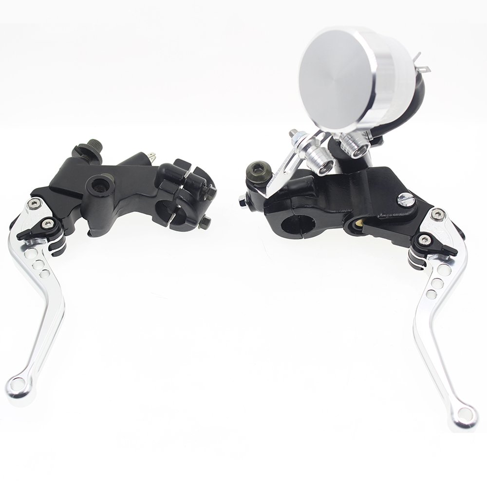 125 CC to 600 CC Sport Bikes Street Bike Scooter Master Lever Set Control Levers Hydraulics Master Cylinder Brake Lever Motor