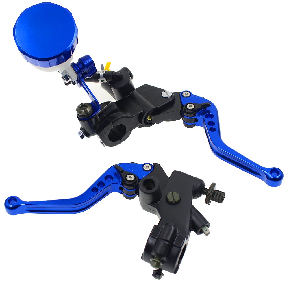 125 CC to 600 CC Sport Bikes Street Bike Scooter Master Lever Set Control Levers Hydraulics Master Cylinder Brake Lever Motor