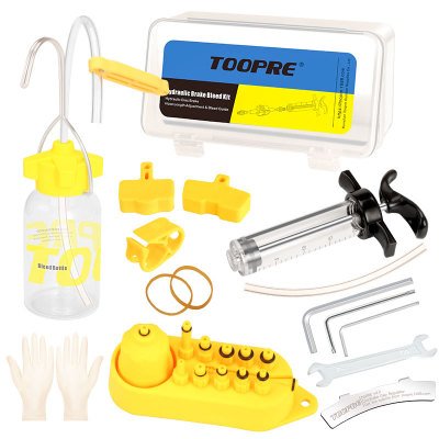 IRONDONKEY Bicycle Tool Kit Mountain Bike Oil Disc Brake Oiling Tool Refilling Changing Brake Oil Injector Bike Lube Accessories