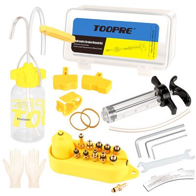 IRONDONKEY Bicycle Tool Kit Mountain Bike Oil Disc Brake Oiling Tool Refilling Changing Brake Oil Injector Bike Lube Accessories
