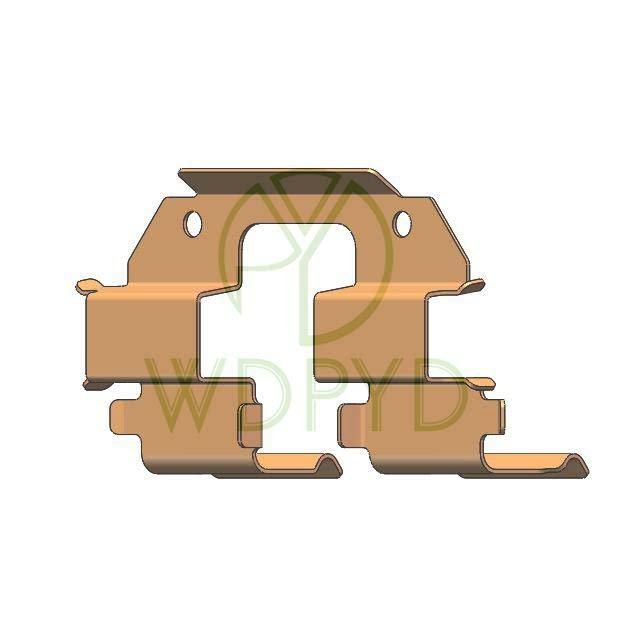 96128500 Pastillas De Freno Auto Brake System Brake Pad D1321 Car Accessories Brake Pad Clip for MATIZ