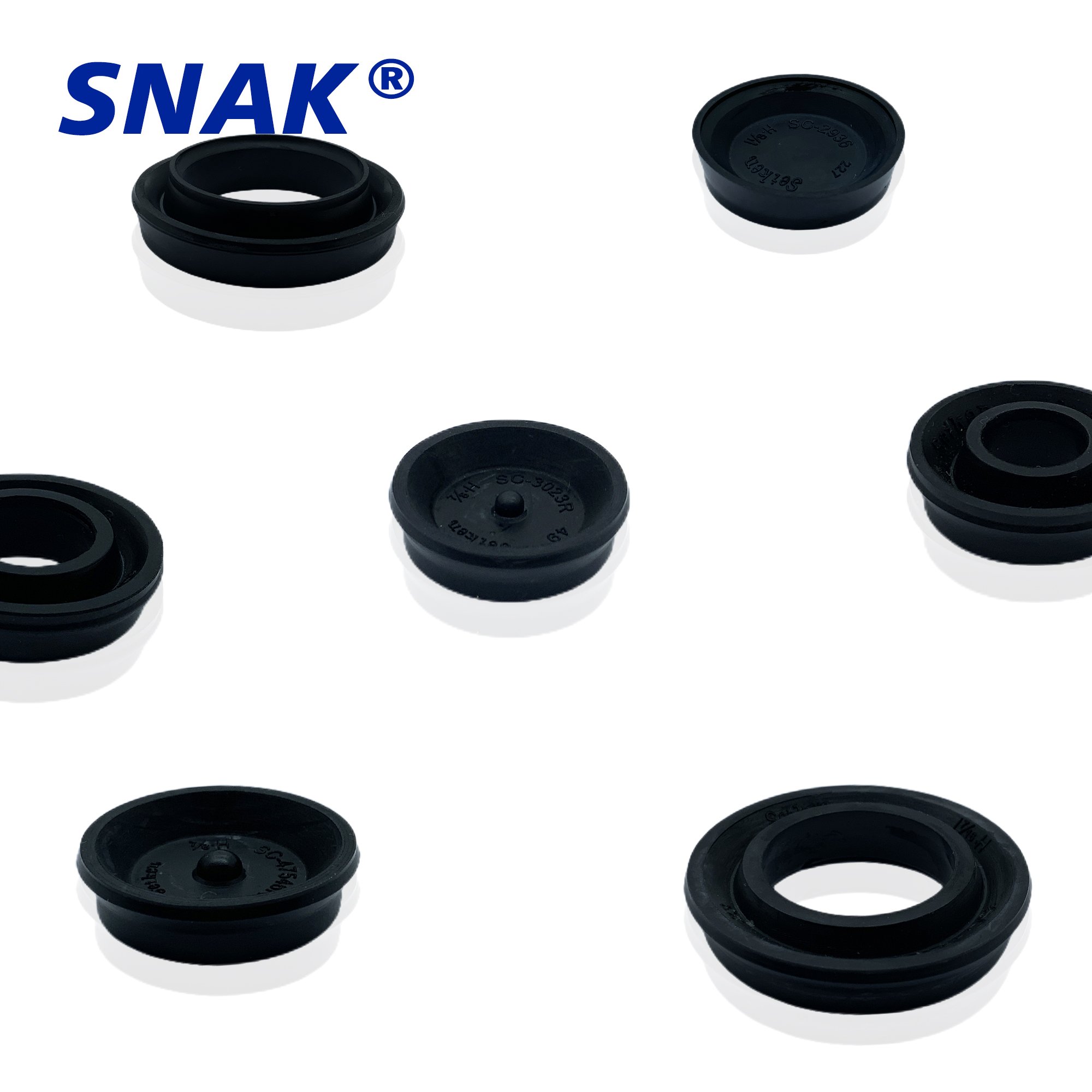 SNAK Factory OEM Hydraulic Reinforced Wheel Cylinder Rubber EDPM Brake Cup Seal Brake Cup Seal Hiken for Seiken