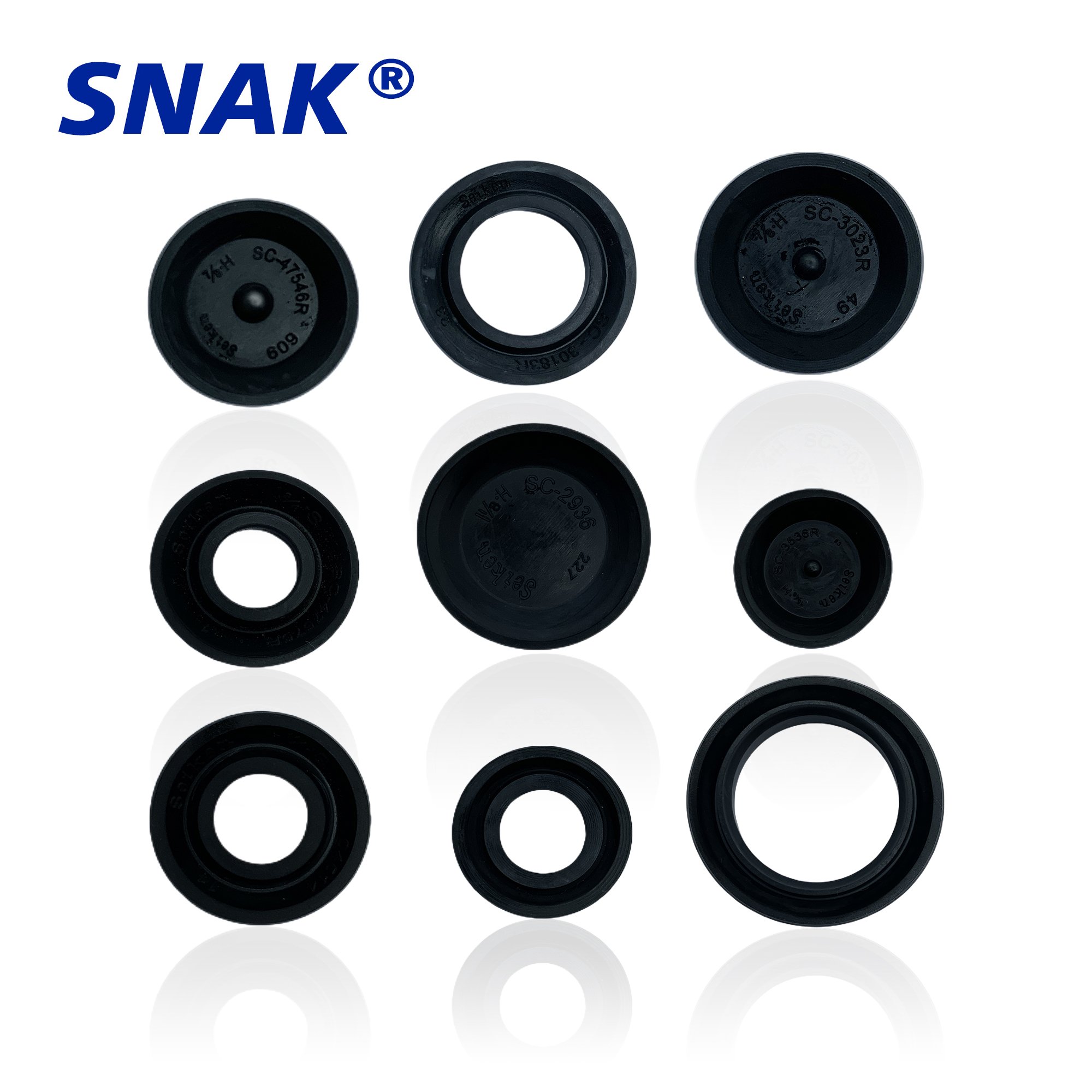 SNAK Factory OEM Hydraulic Reinforced Wheel Cylinder Rubber EDPM Brake Cup Seal Brake Cup Seal Hiken for Seiken