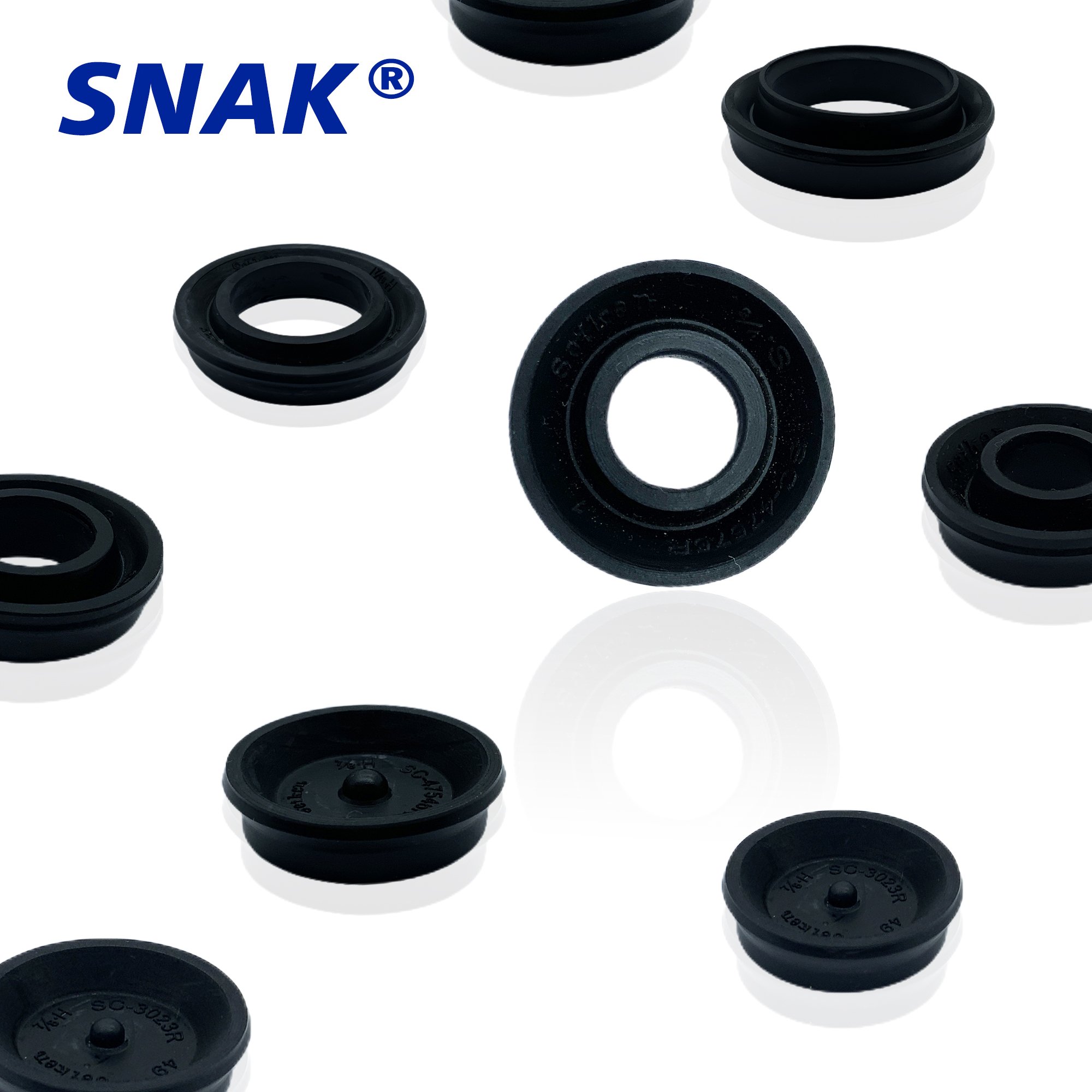 SNAK Factory OEM Hydraulic Reinforced Wheel Cylinder Rubber EDPM Brake Cup Seal Brake Cup Seal Hiken for Seiken