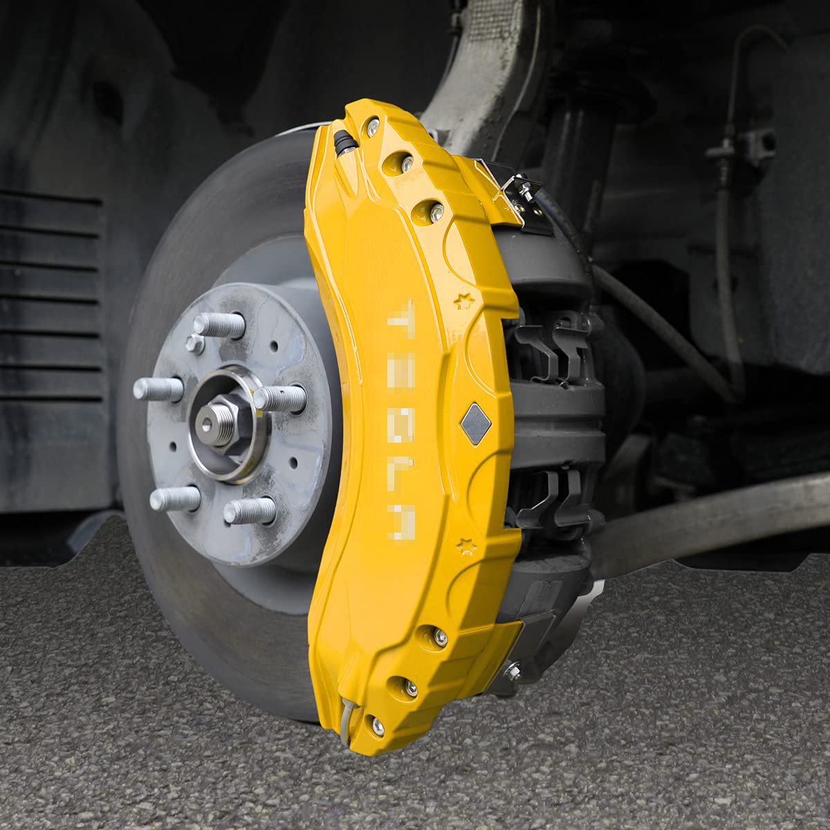 4 Pieces 19 / 20 Inch Brake Caliper Covers Brake for Tesla Model 3 Model Y