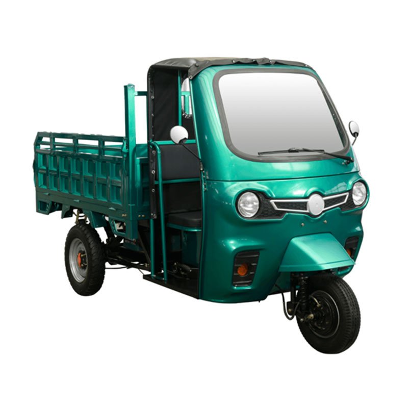 QSD Wholesale 4000W Motor Electric Rickshaw Auto Loader 3-Wheel Cart 1000kg Factory electric tuk tuk cargo three wheel Goods EV