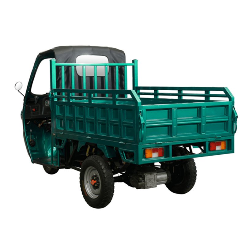 QSD Wholesale 4000W Motor Electric Rickshaw Auto Loader 3-Wheel Cart 1000kg Factory electric tuk tuk cargo three wheel Goods EV