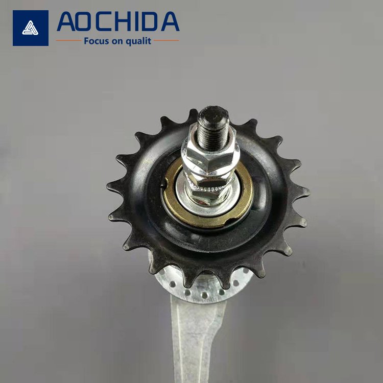 High Quality Chrome-Plated Steel Bicycle Hub Inverted Brake Drum and Rear Brake Shaft for MTB Use Made From Alloy
