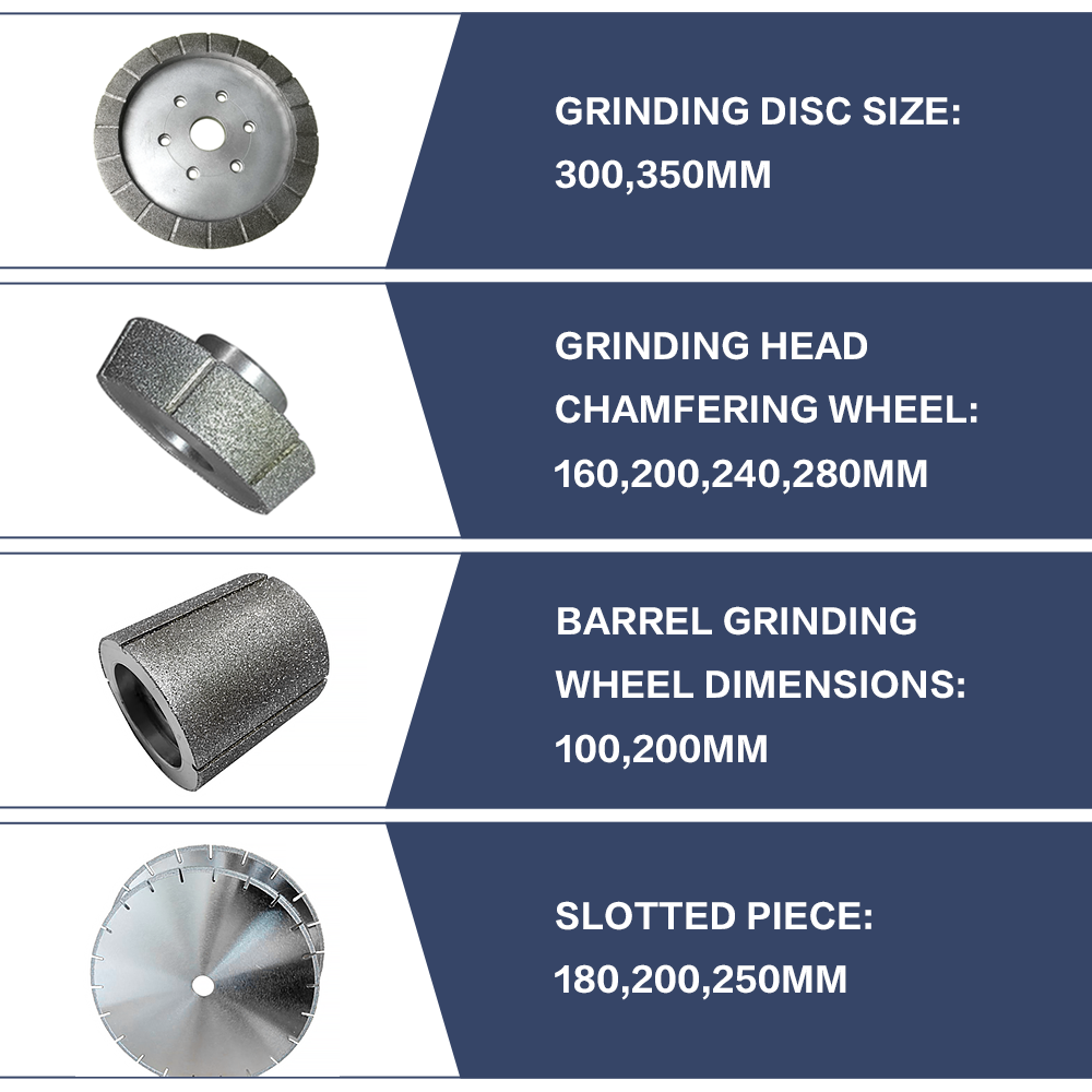 Ruizuan Electroplated Cylindrical Diamond Grinding Wheel Brake Pad Brake Lining Electroplated Diamond Drum Grinding Wheels
