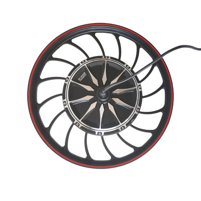 48v Rear Electric Hub Drum Brake 20 Inch 500W/800W Hub Motor Drum Brake With Electric Bicycle