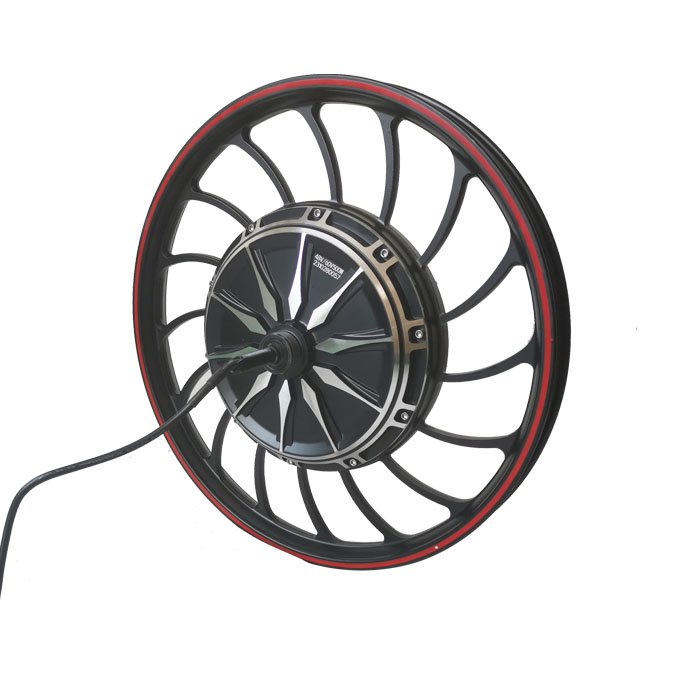 48v Rear Electric Hub Drum Brake 20 Inch 500W/800W Hub Motor Drum Brake With Electric Bicycle