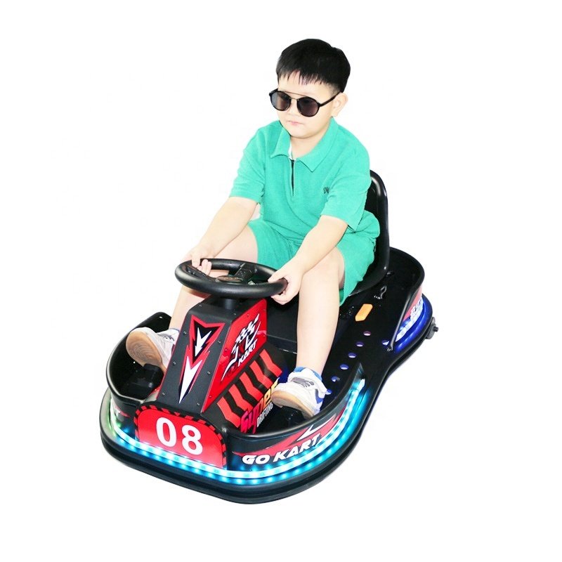 K2 Racing Electric Karting Bumper Go-Kart for Adults with Ambient Light 500w Engine Drift Car Drift Go-Kart