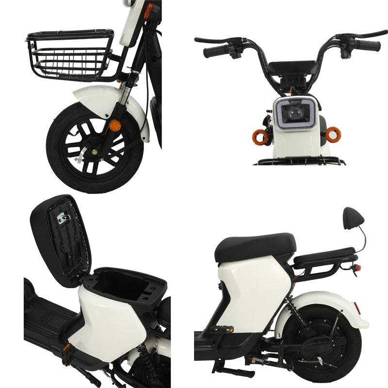 City Sports E-bike Large Battery Capacity Cheap OEM Electric Bike Adult Electric Bicycle FENGTU With Fat Tire Wide Pedals
