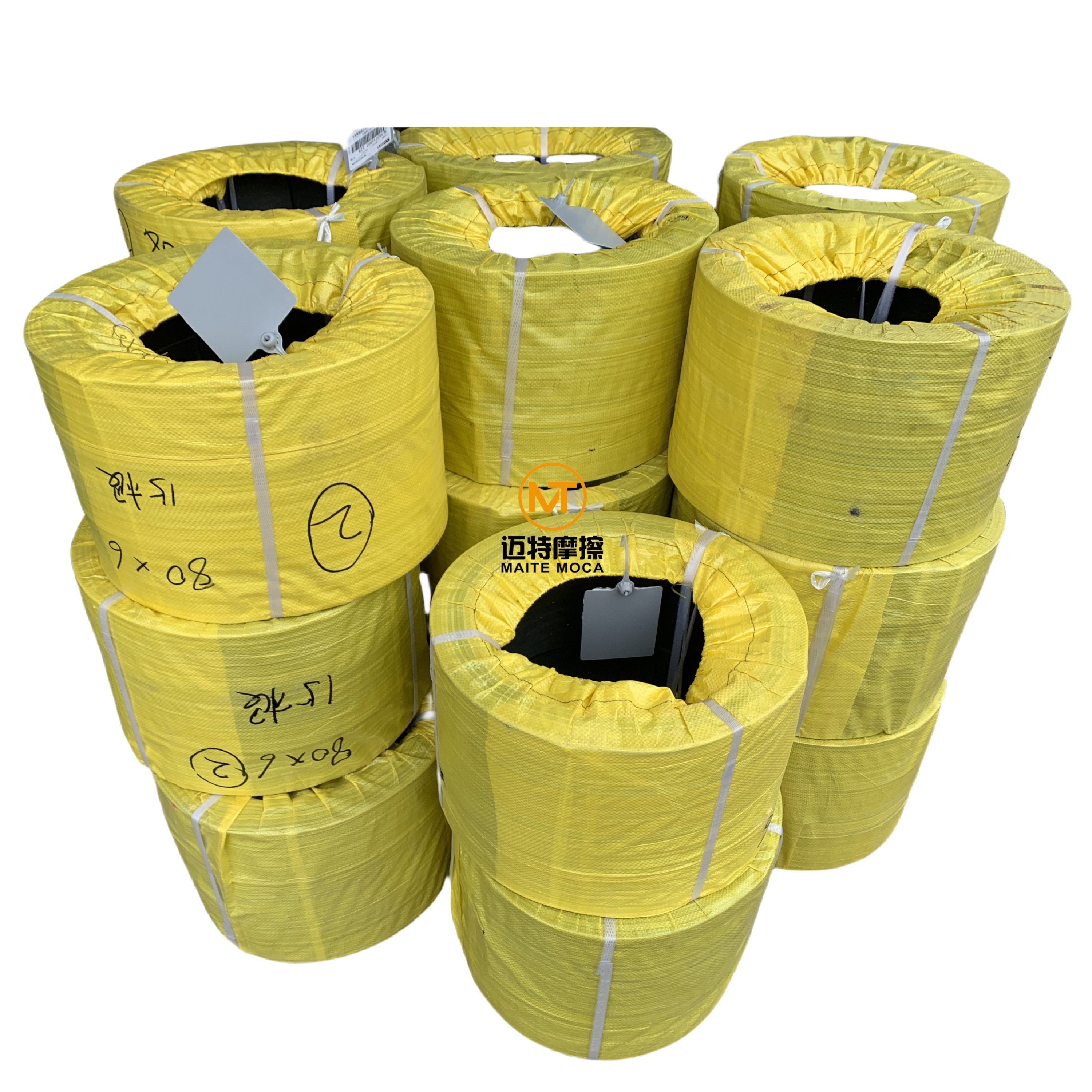 8mm Asbestos-Free Flexible Brake Roll Linings for Industrial Machinery