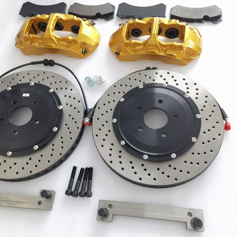 High Performance 6 Pot Brake Caliper Kit for Golf 2014 Audi TT Mk2 S3 A4S5 B8 A6 C7 C8 Q5 Q7 Audi S5 Toyota