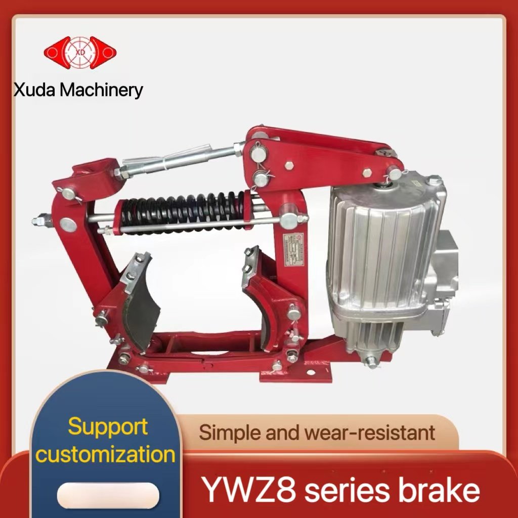 YWZ Series Electro-hydraulic Drum Brakes With Thruster for Industrial Crane Winch