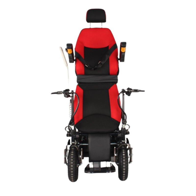 2024 Stand up Wheelchair Strong Motor Power Standing Travelling Electric Standing Wheelchairs for Handicapped Disabled