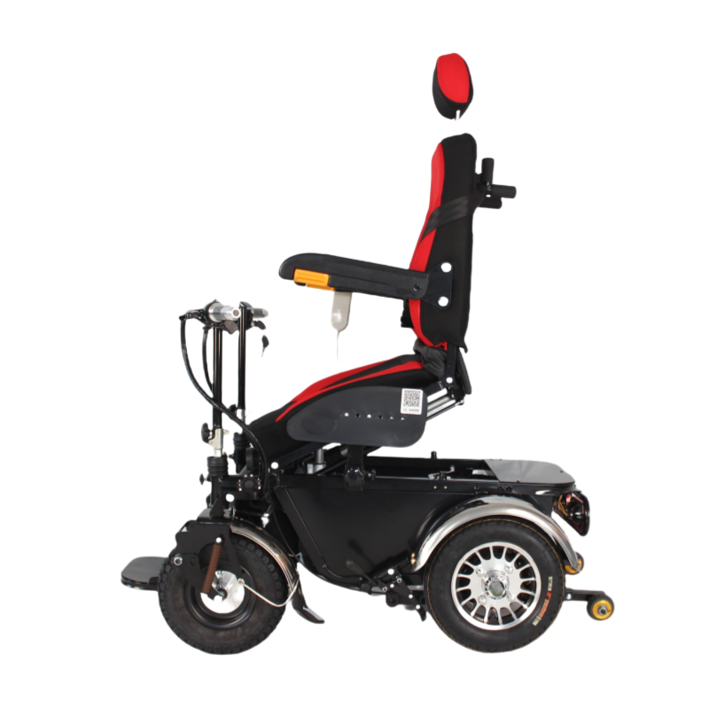 2024 Stand up Wheelchair Strong Motor Power Standing Travelling Electric Standing Wheelchairs for Handicapped Disabled