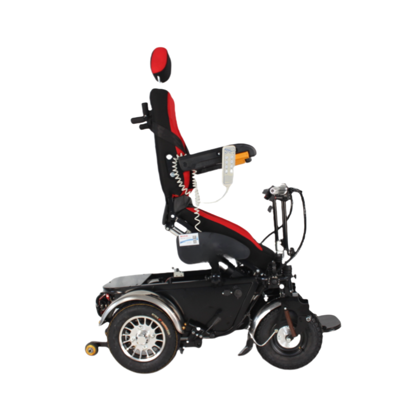 2024 Stand up Wheelchair Strong Motor Power Standing Travelling Electric Standing Wheelchairs for Handicapped Disabled