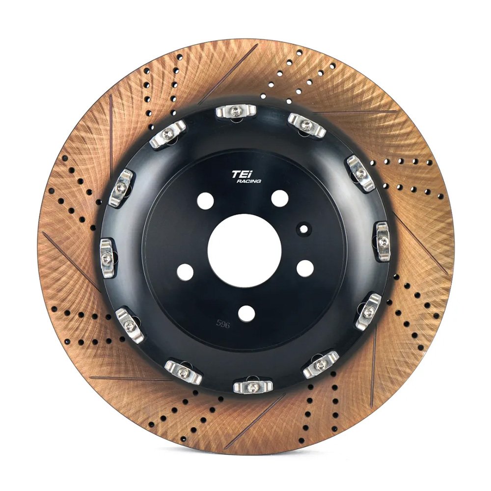TEIRACING Brake Kit GTS 6 6 Pot Monoblock Forged Caliper With 355/378 mm Disc Auto Brake System for 18 or Large Rim