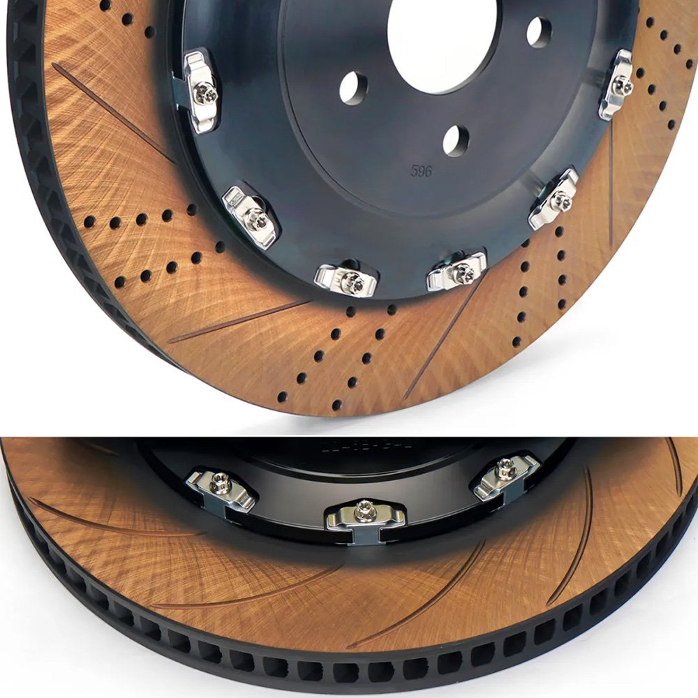 TEIRACING Brake Kit GTS 6 6 Pot Monoblock Forged Caliper With 355/378 mm Disc Auto Brake System for 18 or Large Rim