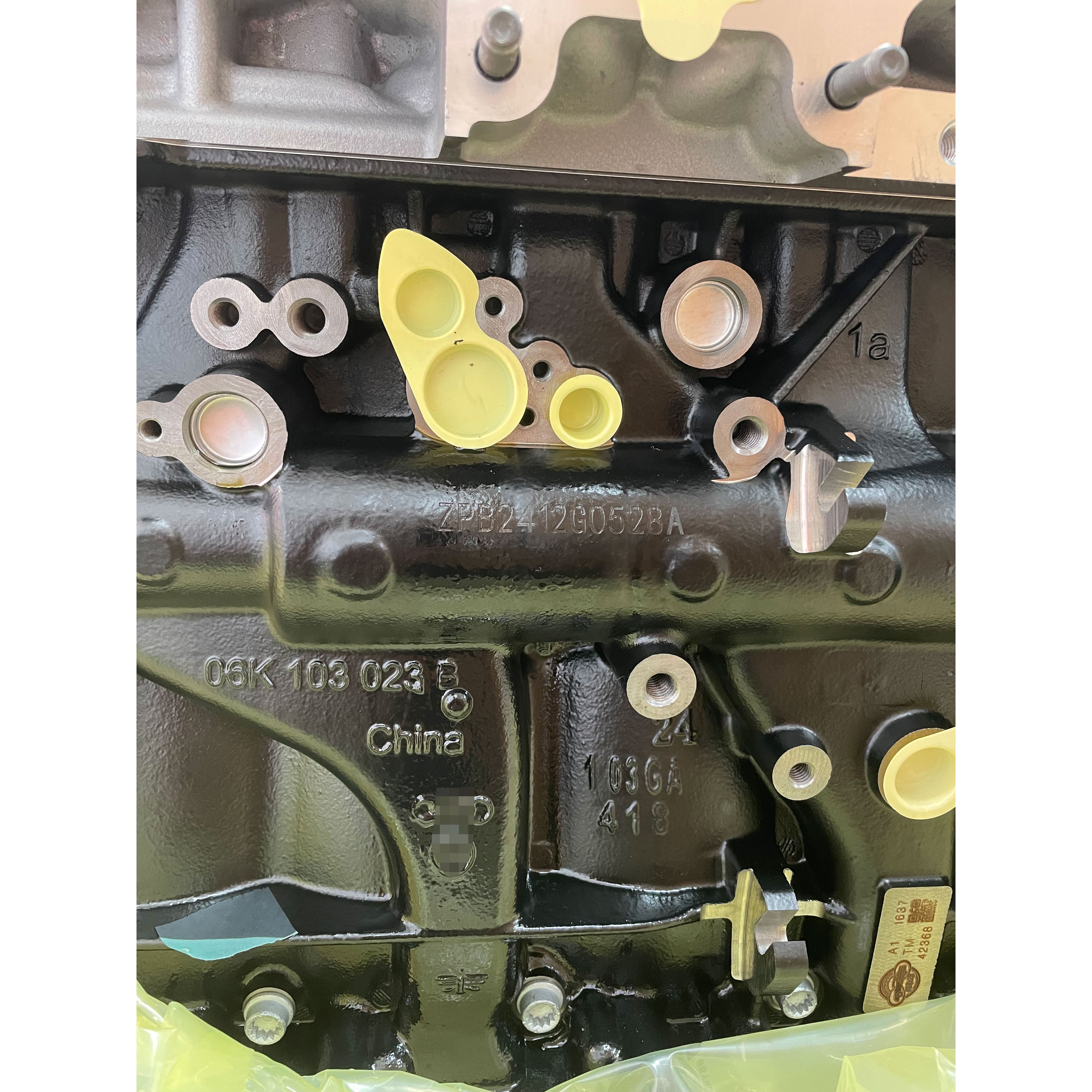 New 06L100860TX Car Bare Engine DOHC Aluminum 2.0t EA888 for A4L A6L Q5 with Valvetrain Layout Kit for Building