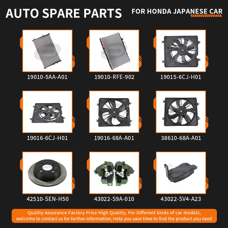 Hongyang High Quality OEM High Quality Steel Rear Brake Disc 42510-SEN-H50 for Honda Accord Fit Jazz City 2002-2008