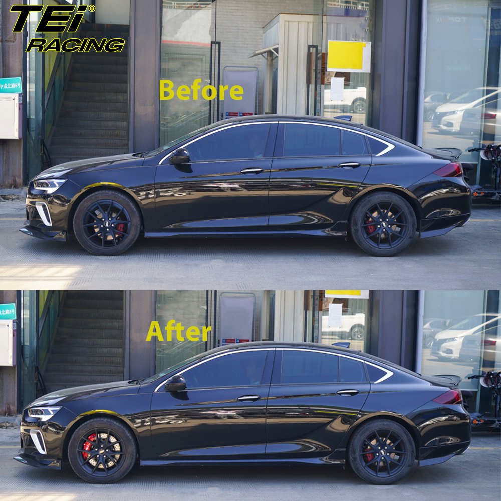 TEI Racing P40NS+ Front Big Brake Kit 4 Piston Caliper with 355*28mm Rotor BBK Brake System for Buick Regal 18 Inch Car Rim
