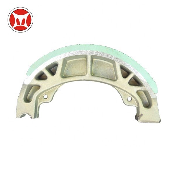 Best Selling CD70 Brake Shoe Green Lining of Good Material
