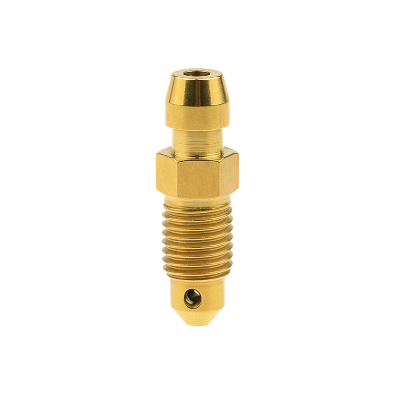 Custom Titanium Screw Bleed Nipple Screw High Strength Titanium Screw for Brake Calipers