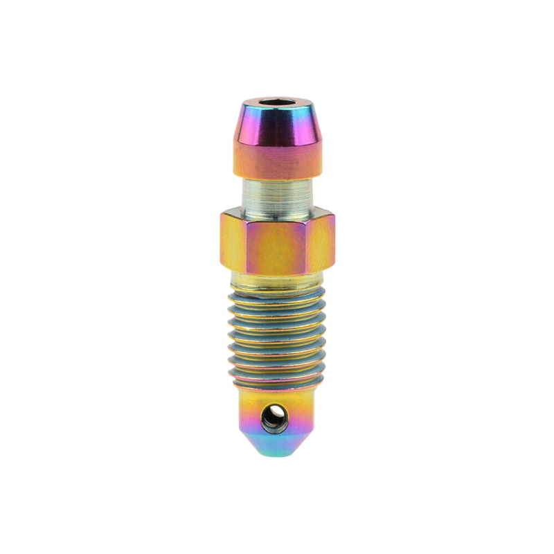 Custom Titanium Screw Bleed Nipple Screw High Strength Titanium Screw for Brake Calipers