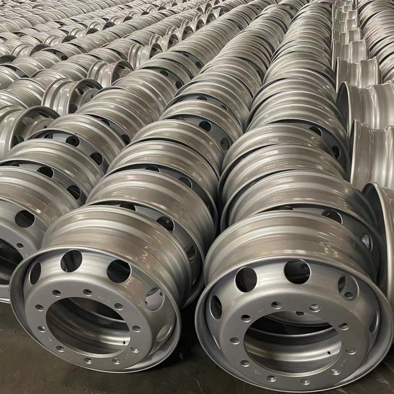 American Truck Trailer Axle Brake Parts 3600AX Brake Drum 22.5*8.25 8.25*24.5 Aluminum Steel Rim Trailer Wheels Rims