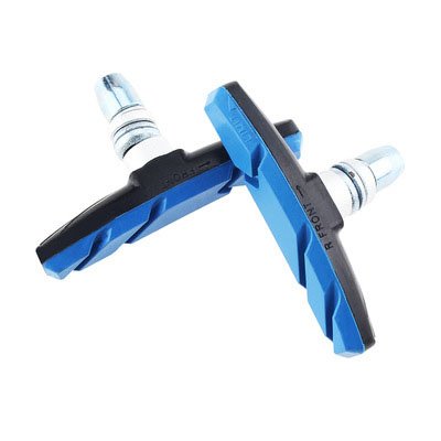 Durable Bicycle V Brake Holder Pads Long-Lasting Performance Good Silent Cycling Shoes Blocks with Rubber Pad