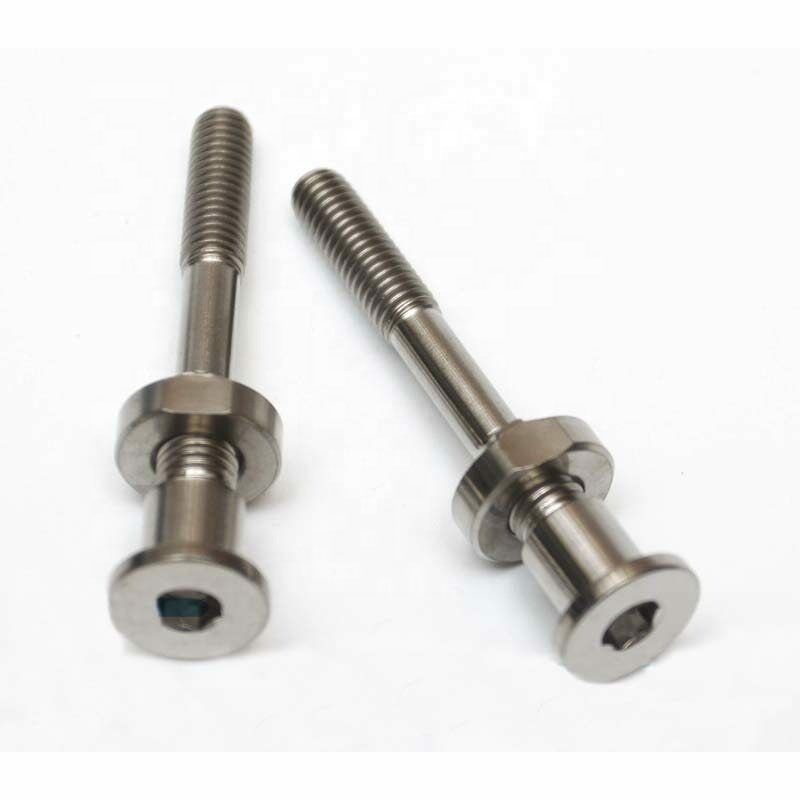 AGEKUSL Titanium Brake Bolt Set Use for 2018 Brompton Bike Front Rear Brake Calipers Titanium Bicycle Brake Bolts