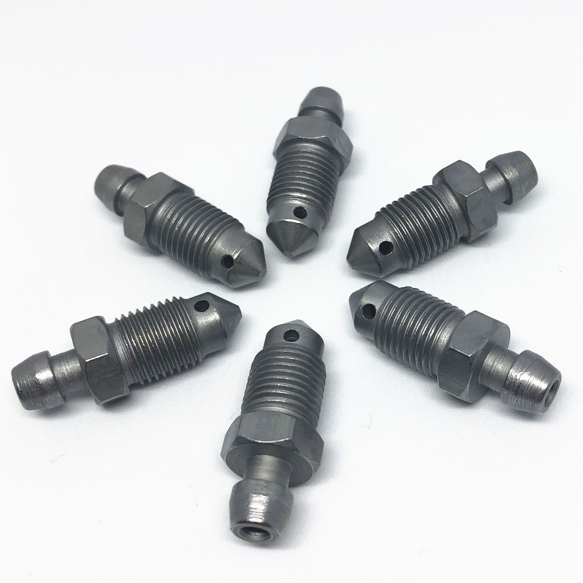 Machined Stainless Steel Repair Kit Bolts Nuts Brake Bleeder Screw for Volkswagen & Toyota Car Brake Caliper New Condition