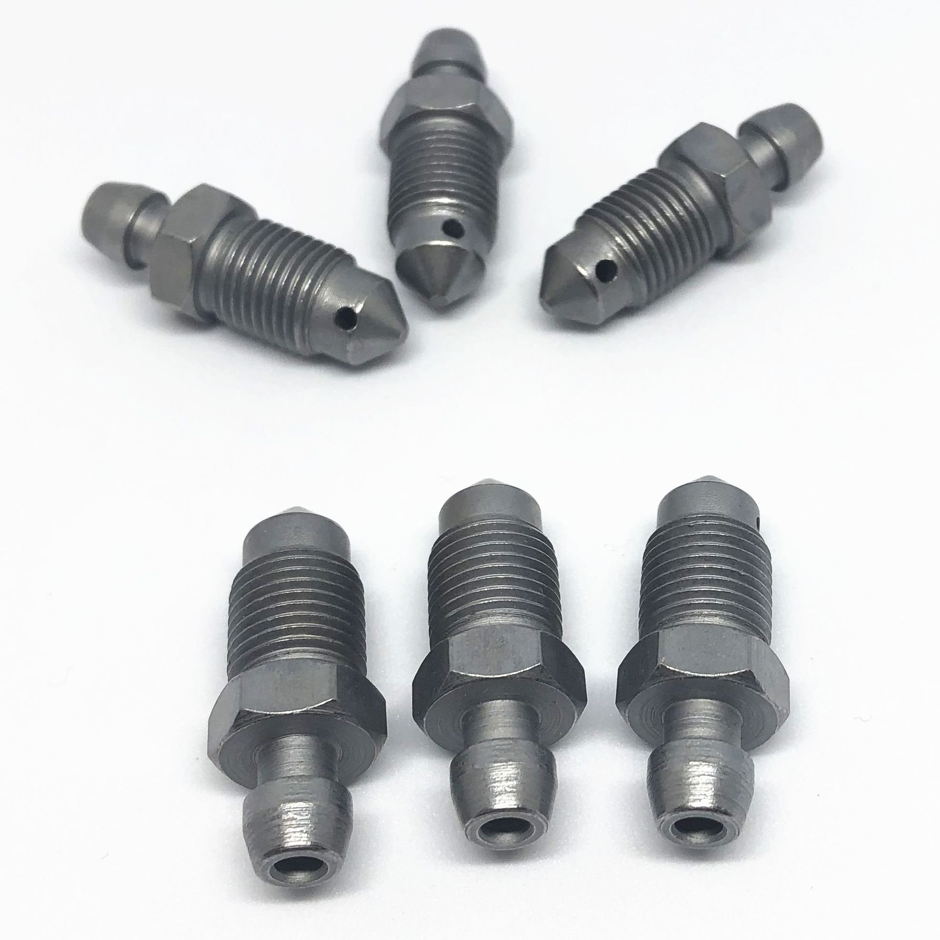 Machined Stainless Steel Repair Kit Bolts Nuts Brake Bleeder Screw for Volkswagen & Toyota Car Brake Caliper New Condition