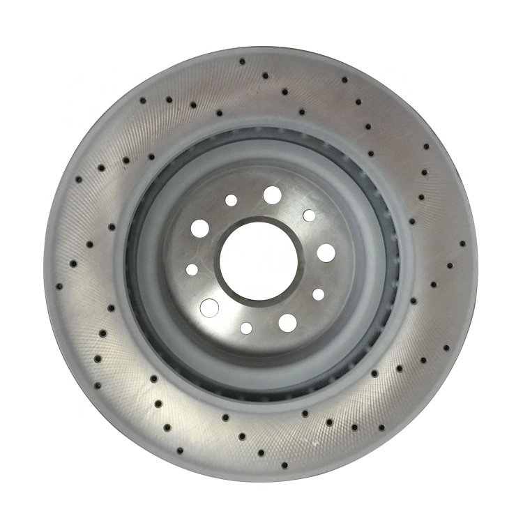 202016 OEM Drilled Front Brake Discs for Maserati Granturismo Quattroporte