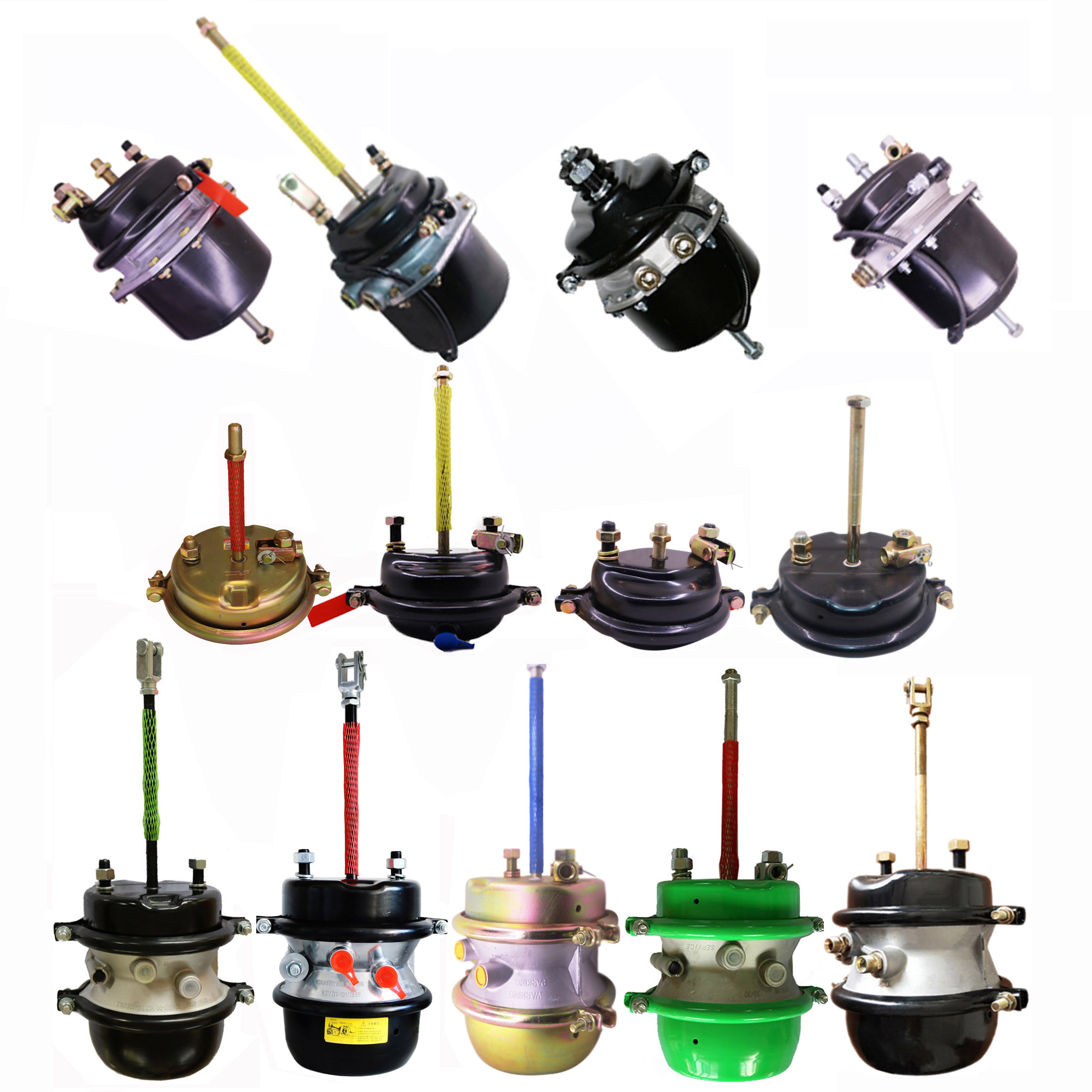 Auto Air Brake System Parts Rubber Hoses Brake Chamber M16 Connecting Air Hose for Semi Trailer