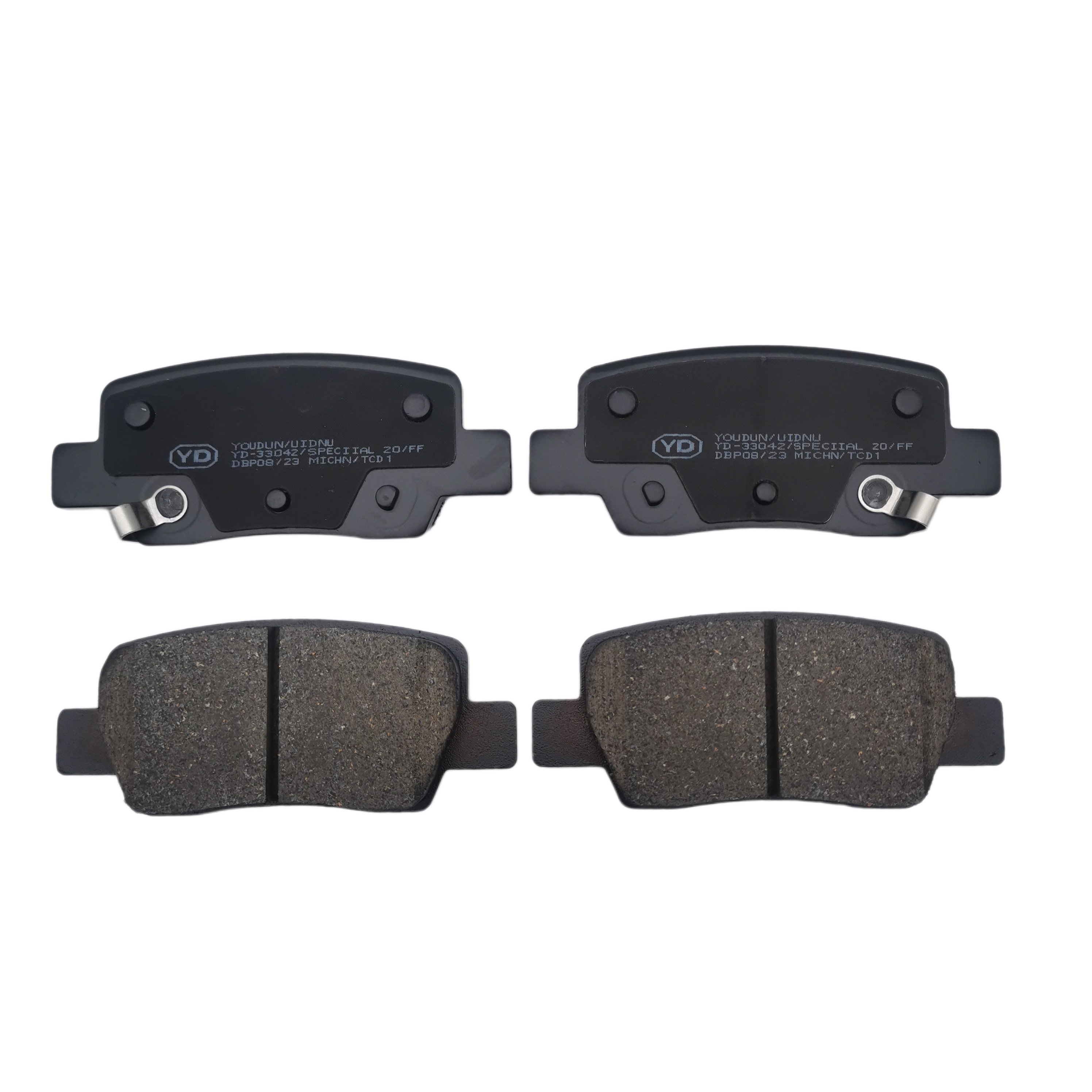 Top Ceramic Rear Brake Pads SP2555 58302Q3A00 58302R9A00 for 2018 Hyundai Creta Ix25 Hyundai Elantra/Lingdong YD-33042