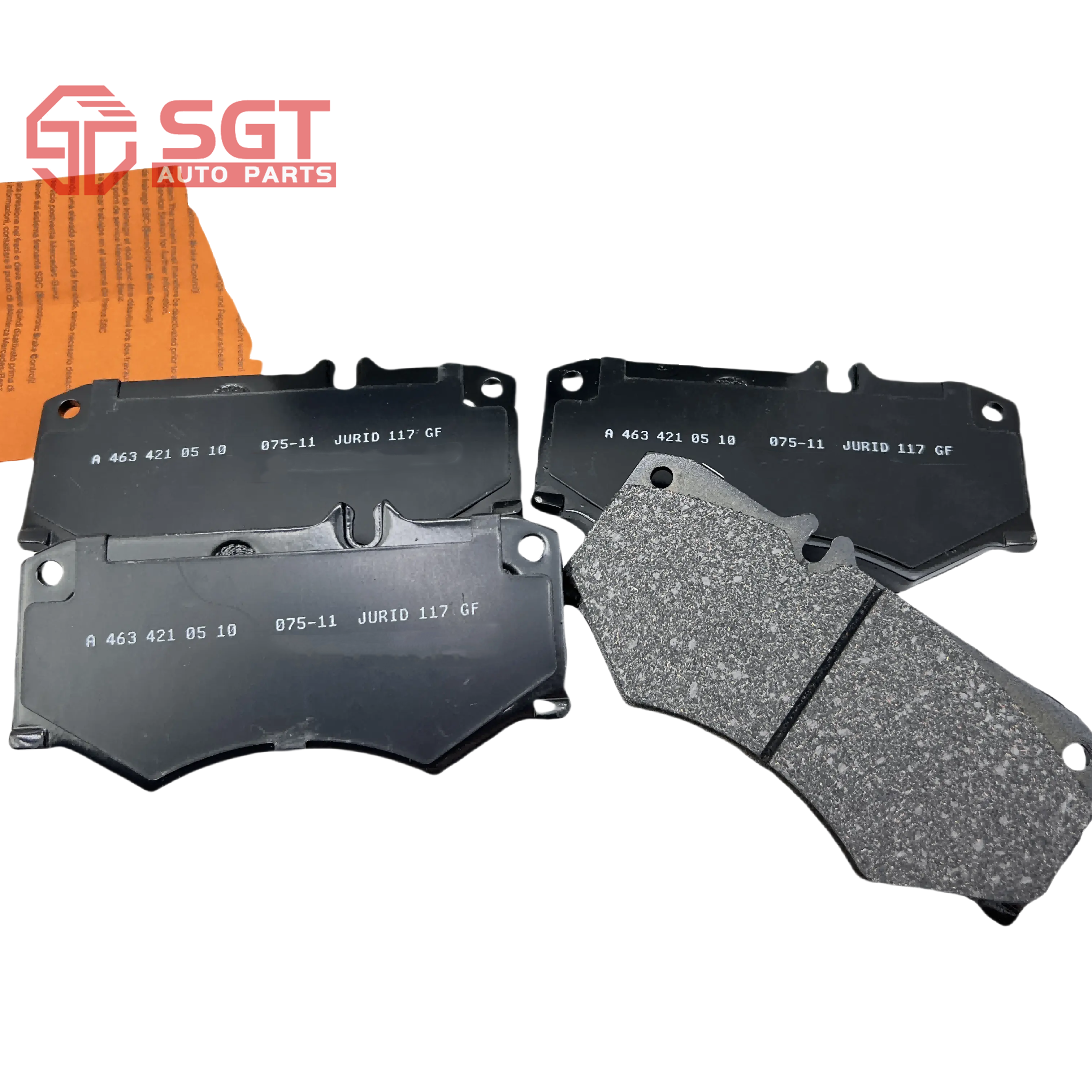 High-End OEM Ceramic Front Auto Parts Factory-Made A0054209820 New Brake Pads