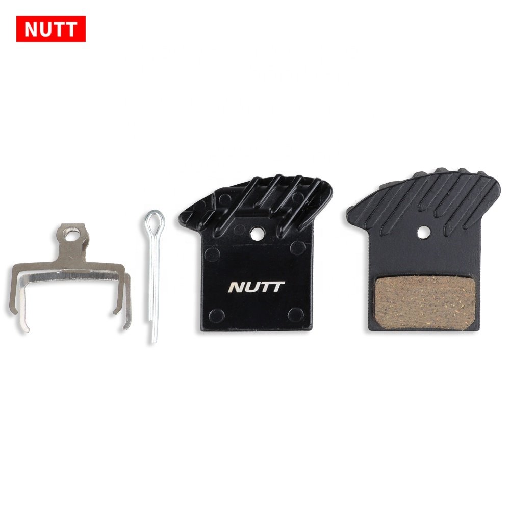 Wholesale NUTT Semi-metallic Resin Bike Hydraulic Brake Pads Heat Dissipation Bicycle Brake Pads for MTB