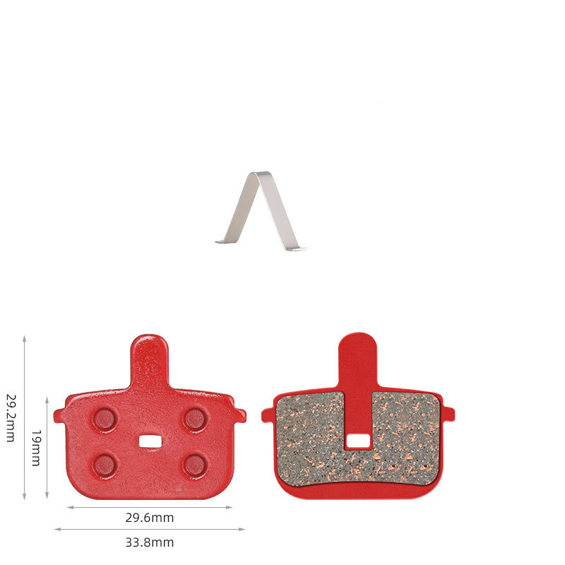 Anti-slip Semi-metallic Oil Disc MTB Racing Bike Brake Pads for DA6 Formuia ATX710 DA8